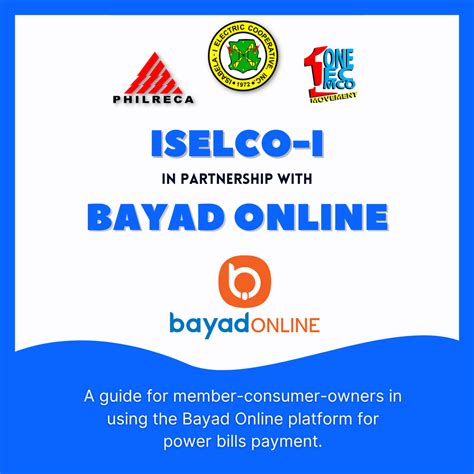iselco 1 online payment|Isabela I Electric Cooperative, Inc. .